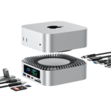 RayCue – RayCue ALL-in-One Dock For Mac Mini M4 with Smart Displays,HDMI & Fast Data Ports