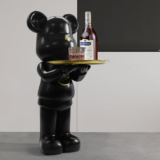 Artzmiami – ArtZ® Bear Statue Tray Table