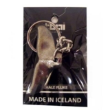 Nammi.is – Whale Fluke / Steel Key Chain